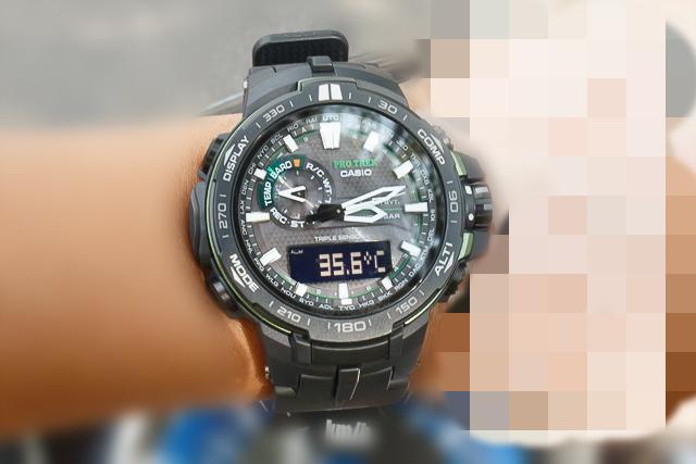 Casio卡西歐PRO TREK PRW-6000太陽能登山腕表開箱實測