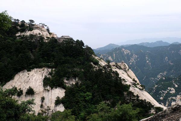 西安華山一日游,全程徒步西岳華山五峰全攻略