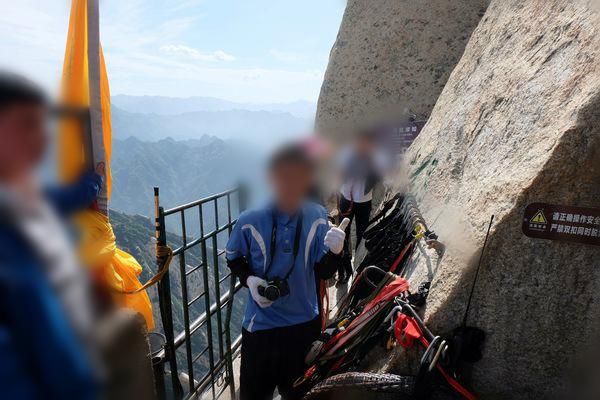 華山第一奇險長空棧道,來西安就是為了它