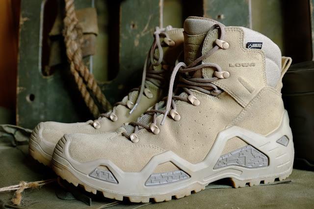 LOWA Z-6S中幫軍靴讓你看明白山寨與正品之間到底有啥區別！