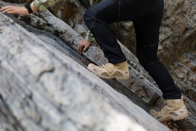 LOWA Z-6S中幫軍靴讓你看明白山寨與正品之間到底有啥區別！