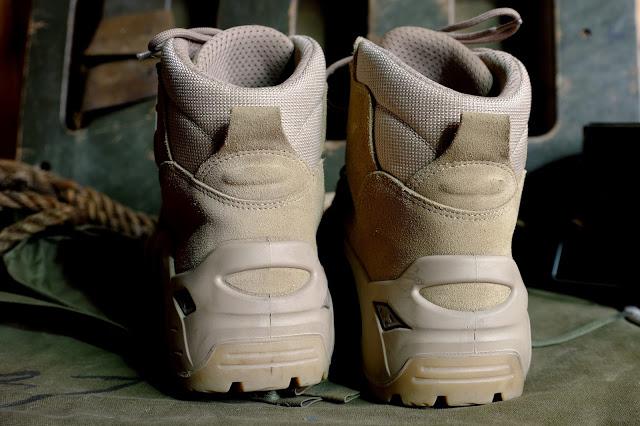 LOWA Z-6S中幫軍靴讓你看明白山寨與正品之間到底有啥區別！