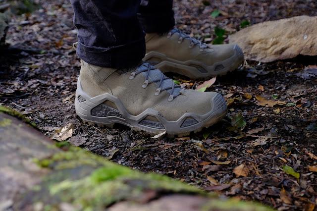 LOWA Z-6S中幫軍靴讓你看明白山寨與正品之間到底有啥區別！