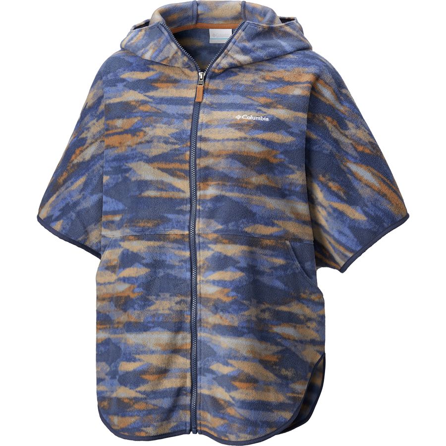 Columbia Benton Springs Poncho 哥倫比亞 女款時尚保暖抓絨衣