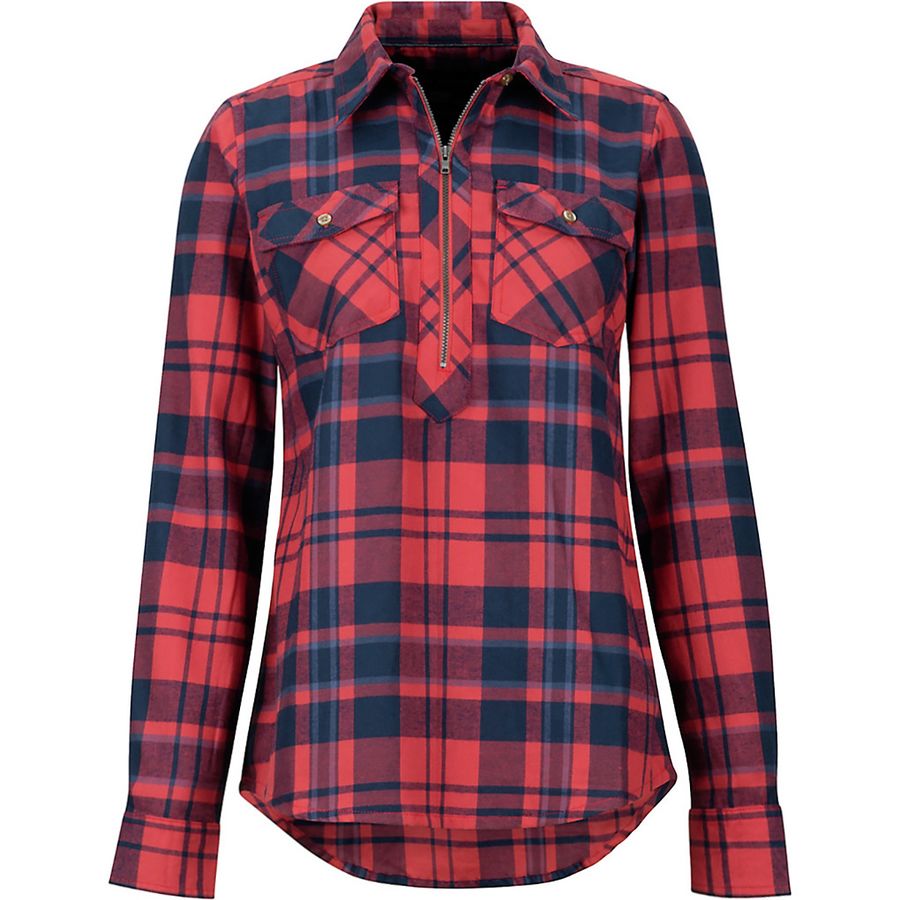 Marmot Joss Lighweight Flannel Long Sleeve Shirt 土撥鼠 女款長袖速干排汗長袖襯衫