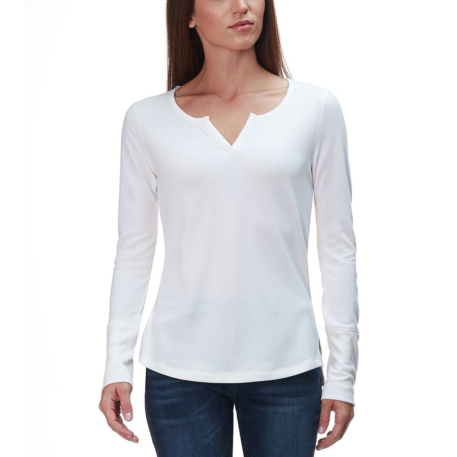 Mountain Hardwear Daisy Chain Split-Neck Long-Sleeve Top 山浩 女款長袖T恤