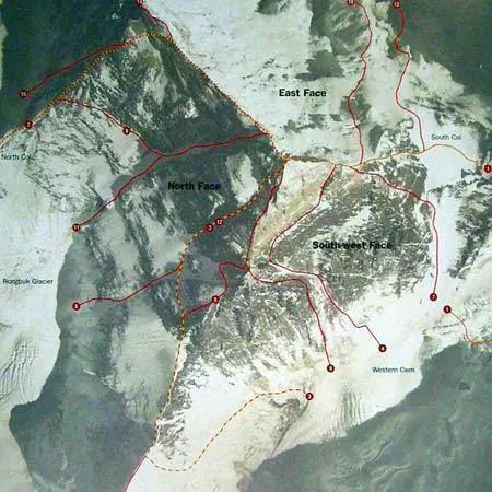 怎么登珠穆朗瑪峰?通往珠峰的這些路線