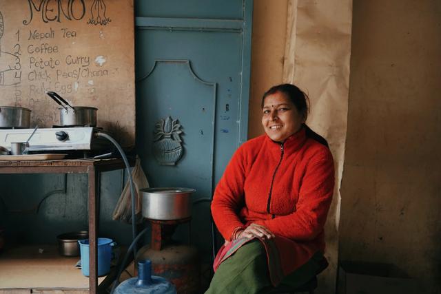 女子尼泊爾獨自旅行,只要夠渴望沒有到不了的地方