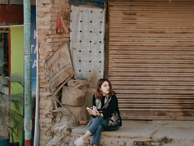 女子尼泊爾獨自旅行,只要夠渴望沒有到不了的地方