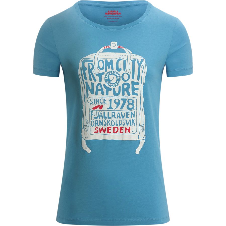 Fjallraven Kanken T-Shirt 北極狐 女款短袖T恤