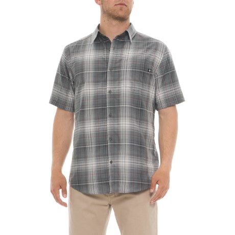Marmot Grey Storm Notus Shirt 土撥鼠 男款短袖襯衫
