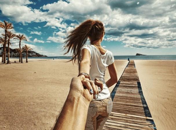 教你情侶旅游拍照姿勢,喜歡旅行的男男女女學起來