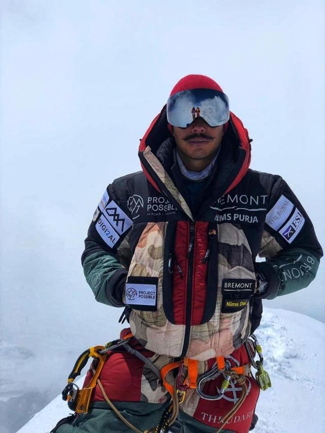 尼泊爾登山者尼瑪爾成功登頂布洛阿特峰,14座8000米山峰就差3個