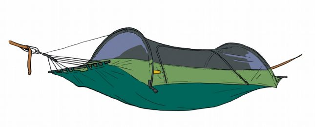 接近大自然，戶外達人怎能少的了一張耐操的吊床