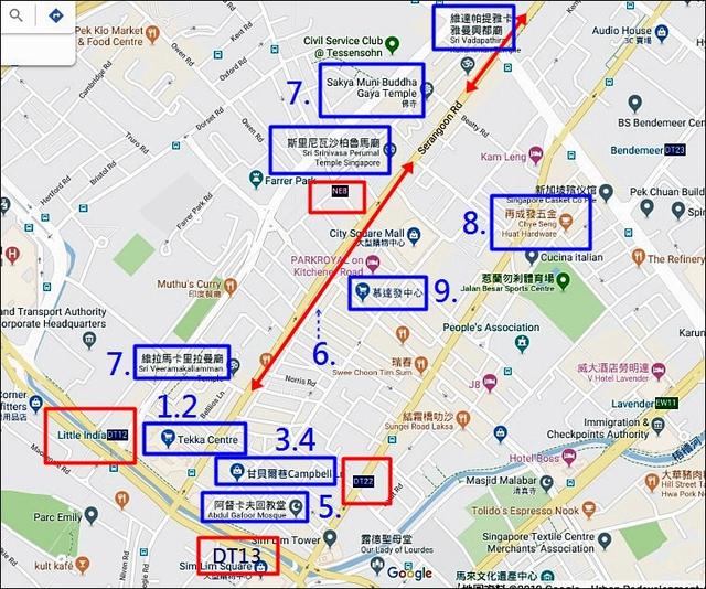 新加坡自由行,小印度區景點、購物游賞美食攻略
