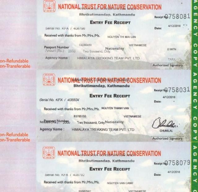 尼泊爾徒步攻略,在尼泊爾需要辦理哪些證件？