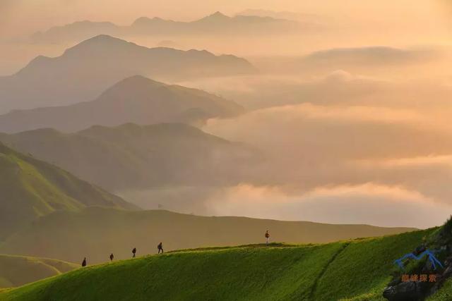 武功山上看云中草原,詳細實用的武功山徒步攻略