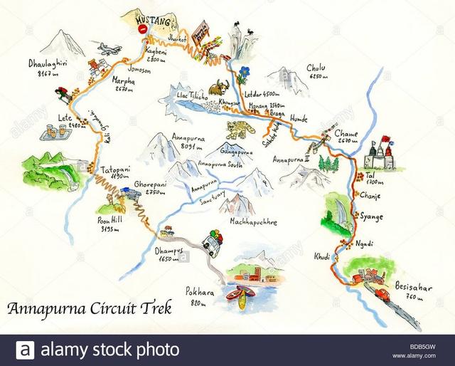 尼泊爾最為著名和受歡迎的徒步線路之一,安娜普爾納大環(huán)線(ACT)攻略