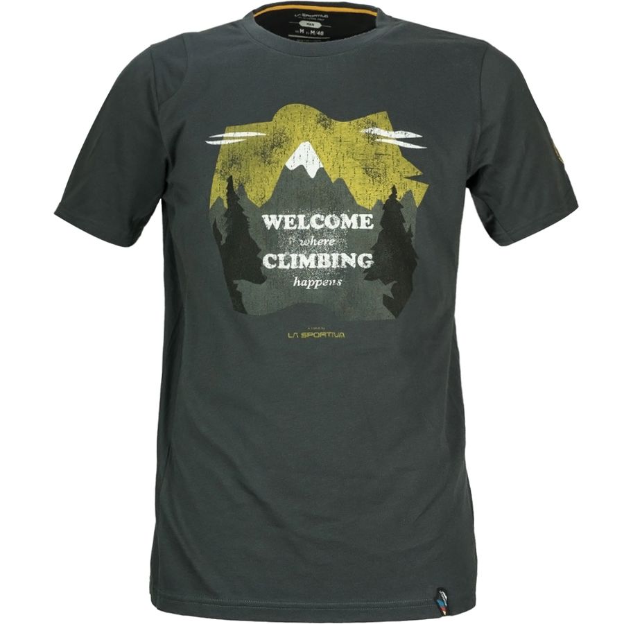 La Sportiva Welcome T-Shirt 拉思珀蒂瓦 男款有機棉短袖T恤