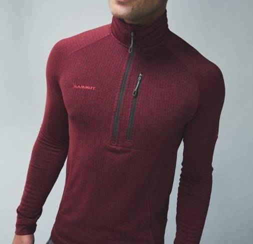 Mammut Elwha Half-Zip Fleece Jacket 猛犸象 男款羊毛抓絨衣