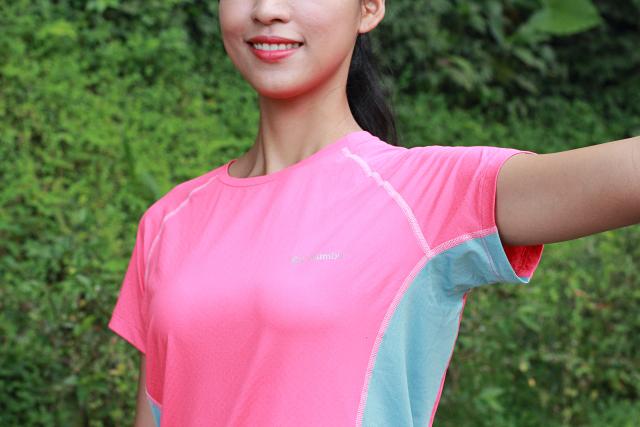 漂亮小姐姐實(shí)測Columbia速干防曬T恤，享受戶外運(yùn)動生活