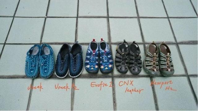 KEEN涼鞋哪個好?KEEN五款經典戶外運動涼鞋實測詳解
