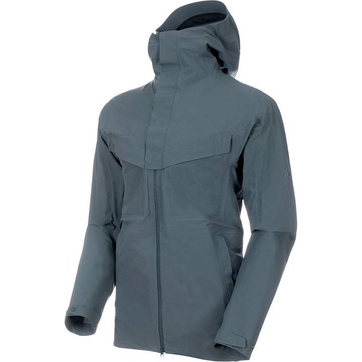 Mammut Zinal HS Hooded Jacket 猛犸象 男款防水連帽沖鋒衣外套