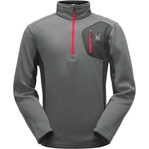 Spyder Bandit Half Zip Stryke Jacket 蜘蛛 男款保暖套頭抓絨衣