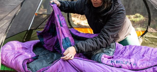 野外露營,教你如何正確保養露營的睡袋