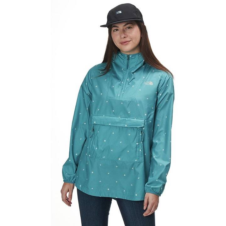 The North Face Printed Fanorak Jacket 北面 女款防風套頭衫