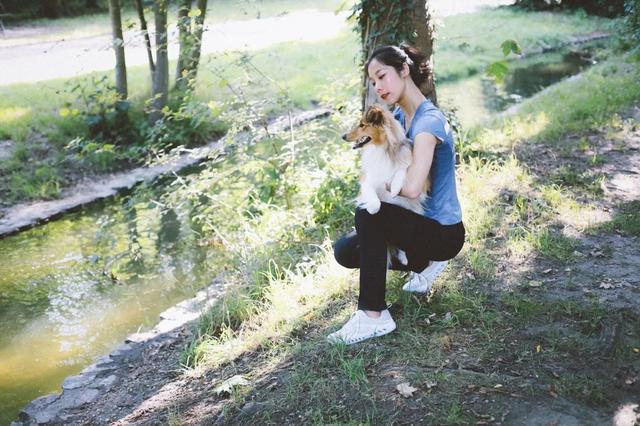 穿著Columbia戶外的衣服輕裝簡行,秋日漫步法國布洛涅森林