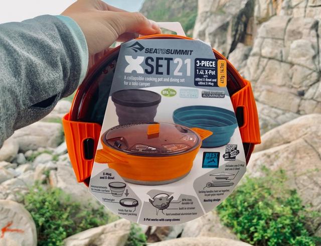 Sea to Summit戶外野營便攜折疊鍋具實測,戶外露營吃飯的家伙