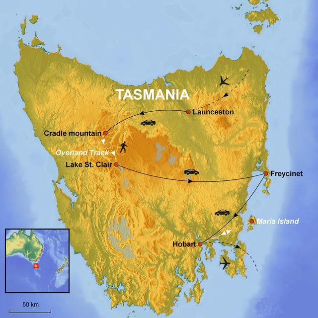 澳大利亞搖籃山旅游攻略之徒步線路,“世界盡頭”的塔斯馬尼亞