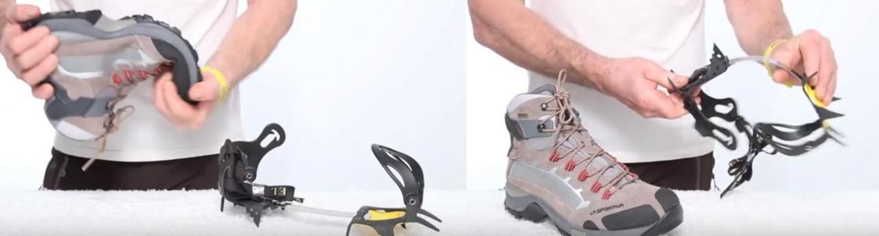 有關爬雪山的戶外裝備挑選,冰爪和冰鎬的正確使用方式