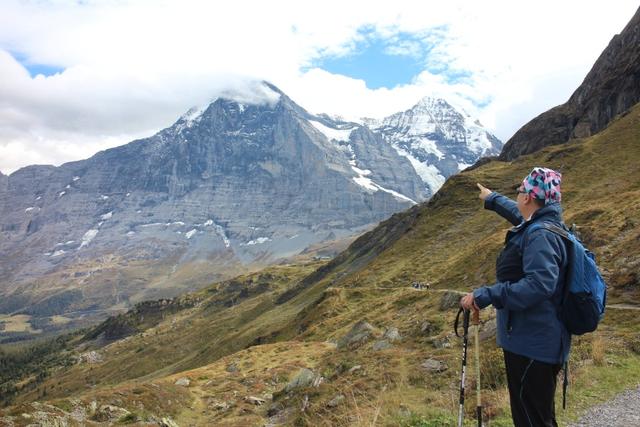瑞士自由行徒步路線推薦,從梅利菲看艾格峰、僧侶峰、少女峰