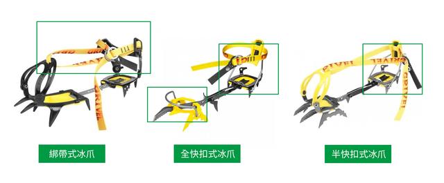 有關爬雪山的戶外裝備挑選,冰爪和冰鎬的正確使用方式