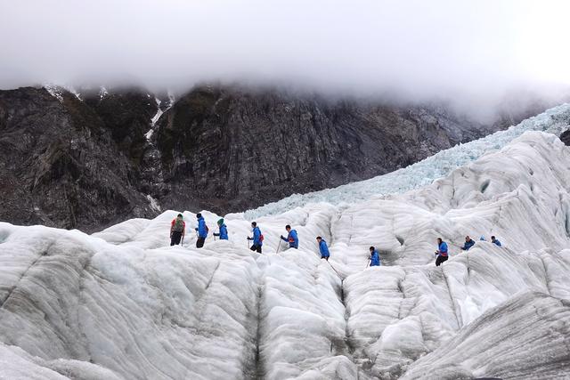 初到新西蘭南島,直升機體驗冰川徒步半日游
