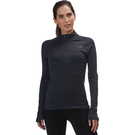 The North Face Wool Baselayer Zip Neck Top 北面 女款保暖羊毛內衣