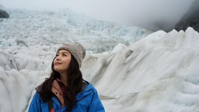 初到新西蘭南島,直升機體驗冰川徒步半日游