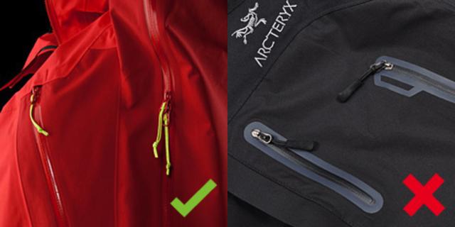 最怕買戶外裝備買到假貨,4招分辨真假始祖鳥