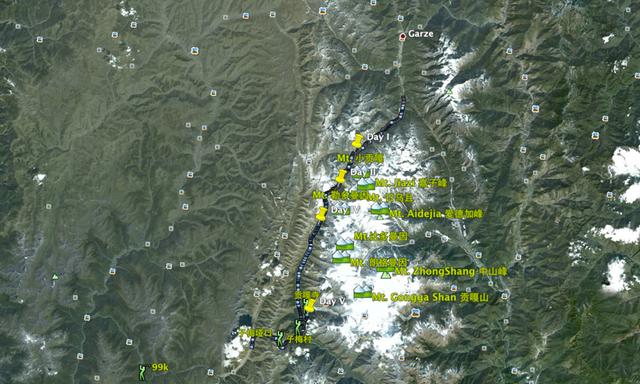 四川貢嘎山徒步穿越,一次完美穿越的徒步之旅