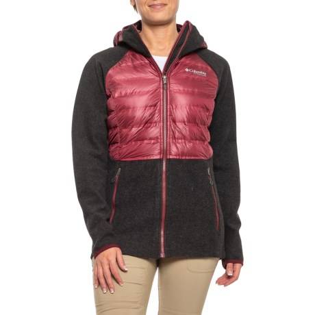 Columbia Snowfield Hybrid Down Jacket 哥倫比亞 女款連帽保暖羽絨服