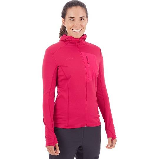 Mammut Aconcagua Light ML Hooded Jacket 猛犸象 女款連帽抓絨外套