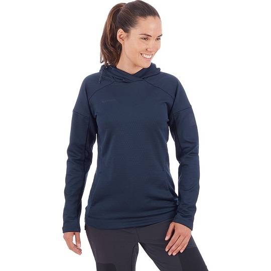 Mammut Runbold ML Hoodie 猛犸象 女款羊毛抓絨連帽衫