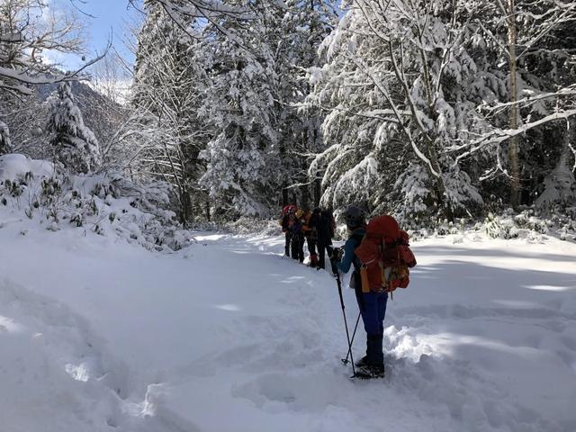 日本登山的好地方,冬季攀登百名山中的槍岳和穗高岳