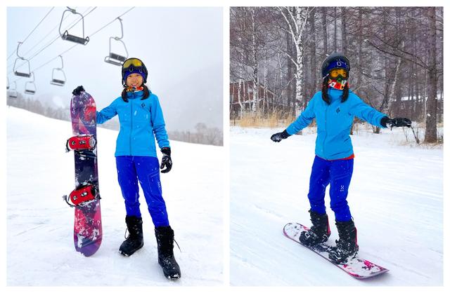 美國的戶外品牌,身穿這件Black Diamond黑鉆沖鋒衣登山和滑雪