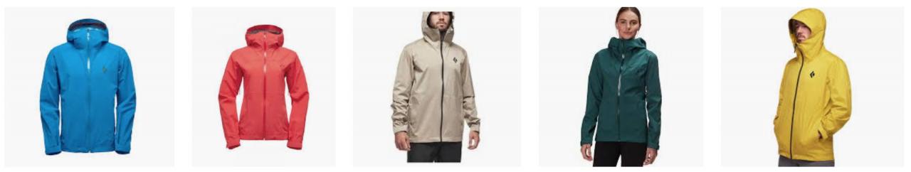 美國的戶外品牌,身穿這件Black Diamond黑鉆沖鋒衣登山和滑雪