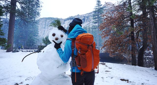 美國(guó)優(yōu)勝美地的冰雪冒險(xiǎn),背上Mystery Ranch神秘牧場(chǎng)背包一起出發(fā)