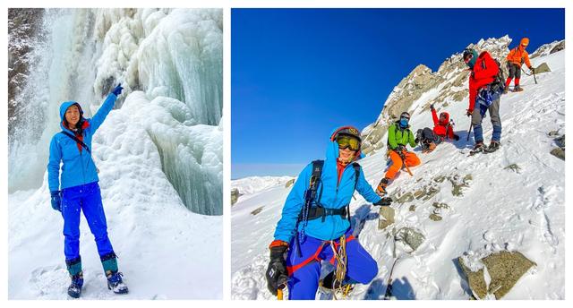 美國的戶外品牌,身穿這件Black Diamond黑鉆沖鋒衣登山和滑雪