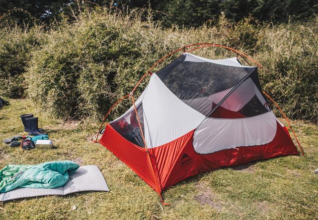 MSR超輕雙人露營帳篷,我們的裝備戶外的家